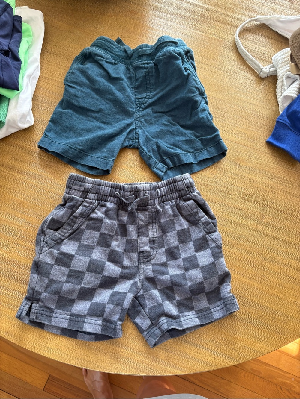 Tea Collection Blue Pull-On Shorts Bundle size 4t